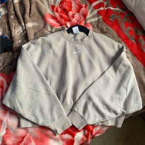 Nike cropped sweater